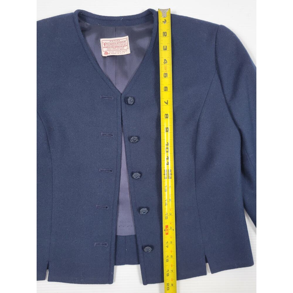 Pendleton Navy Blue Women's Jacket - image 7